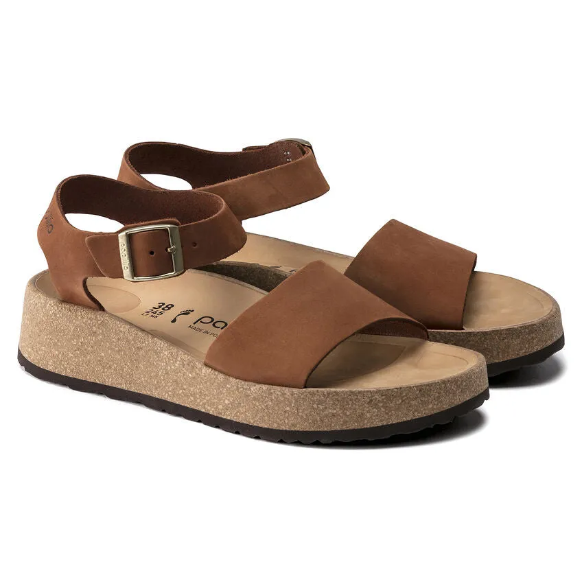 1020042 Glenda Nubuck Leather Pecan
