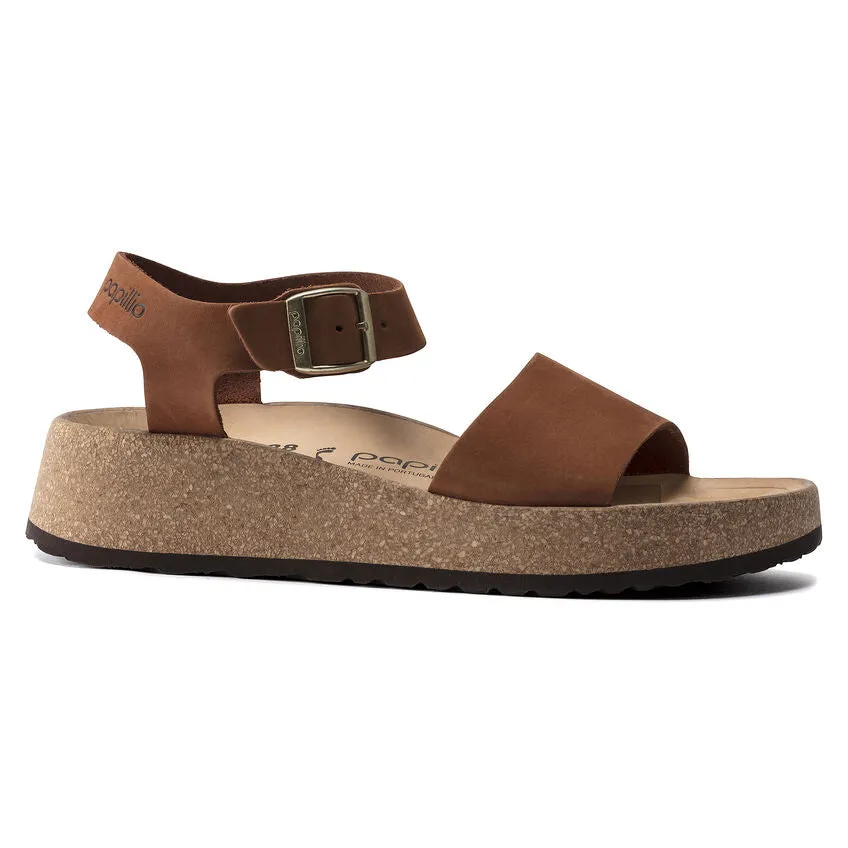 1020042 Glenda Nubuck Leather Pecan