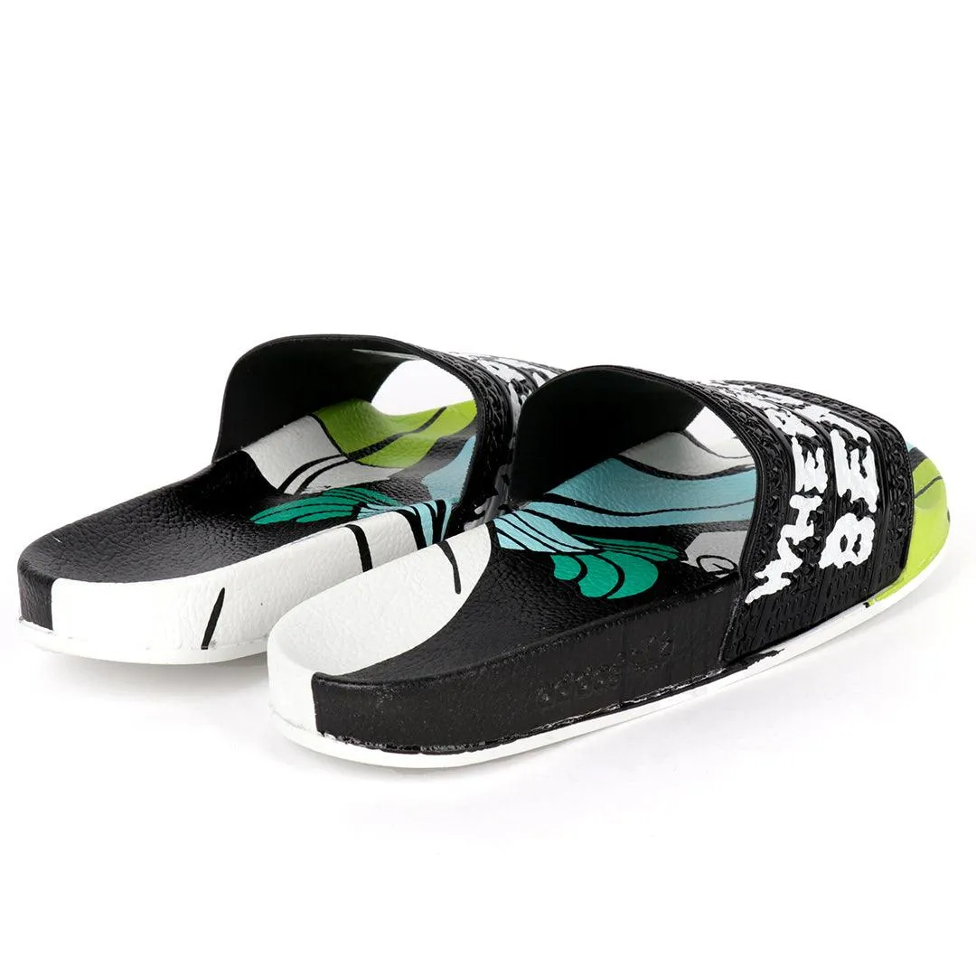 AD Adilette Men's Beach Slide floral Sole