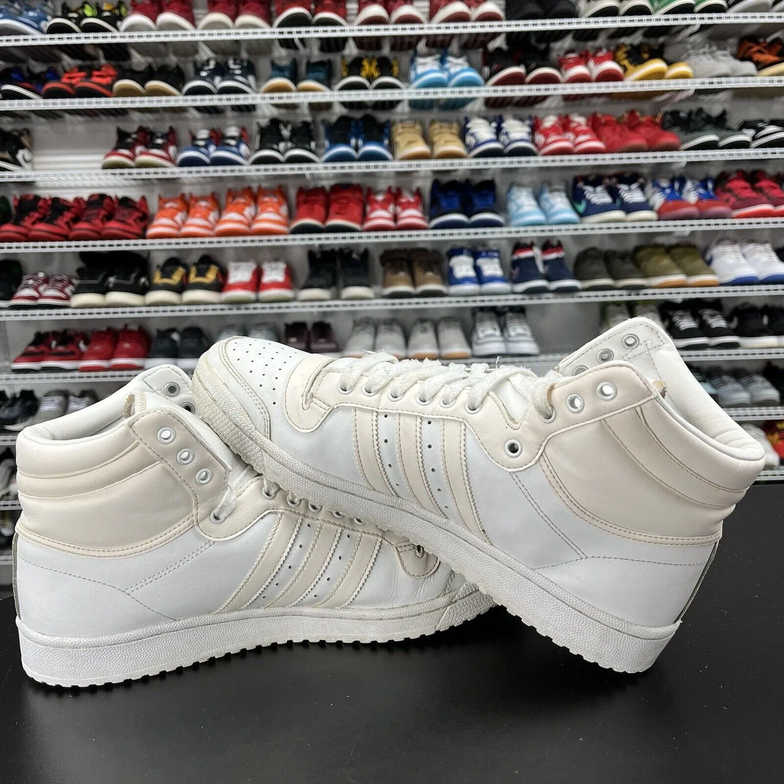 Adidas Top Ten High White And Pink S84596 Size 11.5
