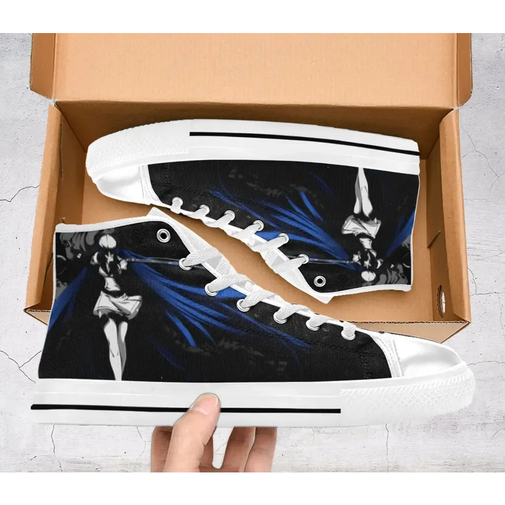 Akame Ga Kill Esdeath Shoes High Top Sneakers for Kids and Adults