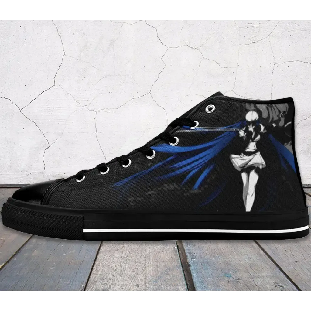 Akame Ga Kill Esdeath Shoes High Top Sneakers for Kids and Adults