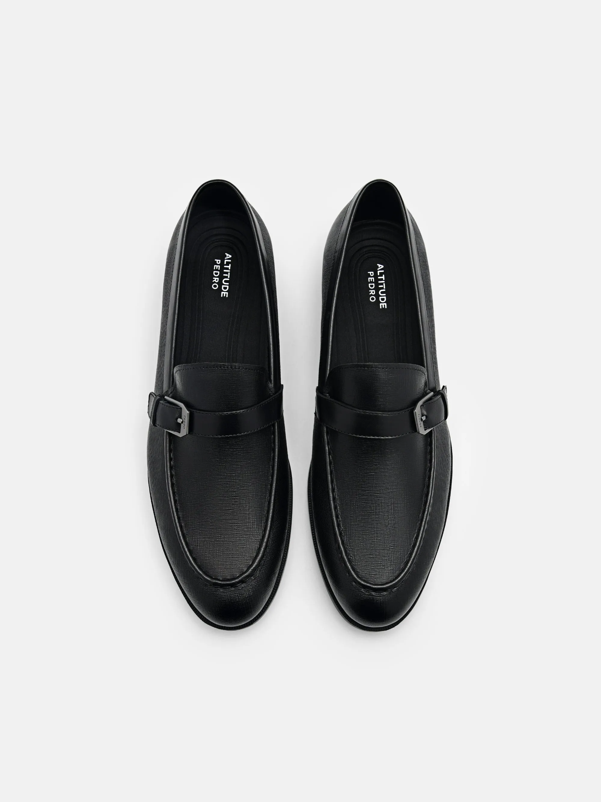 Altitude Lightweight Saffiano Leather Loafers