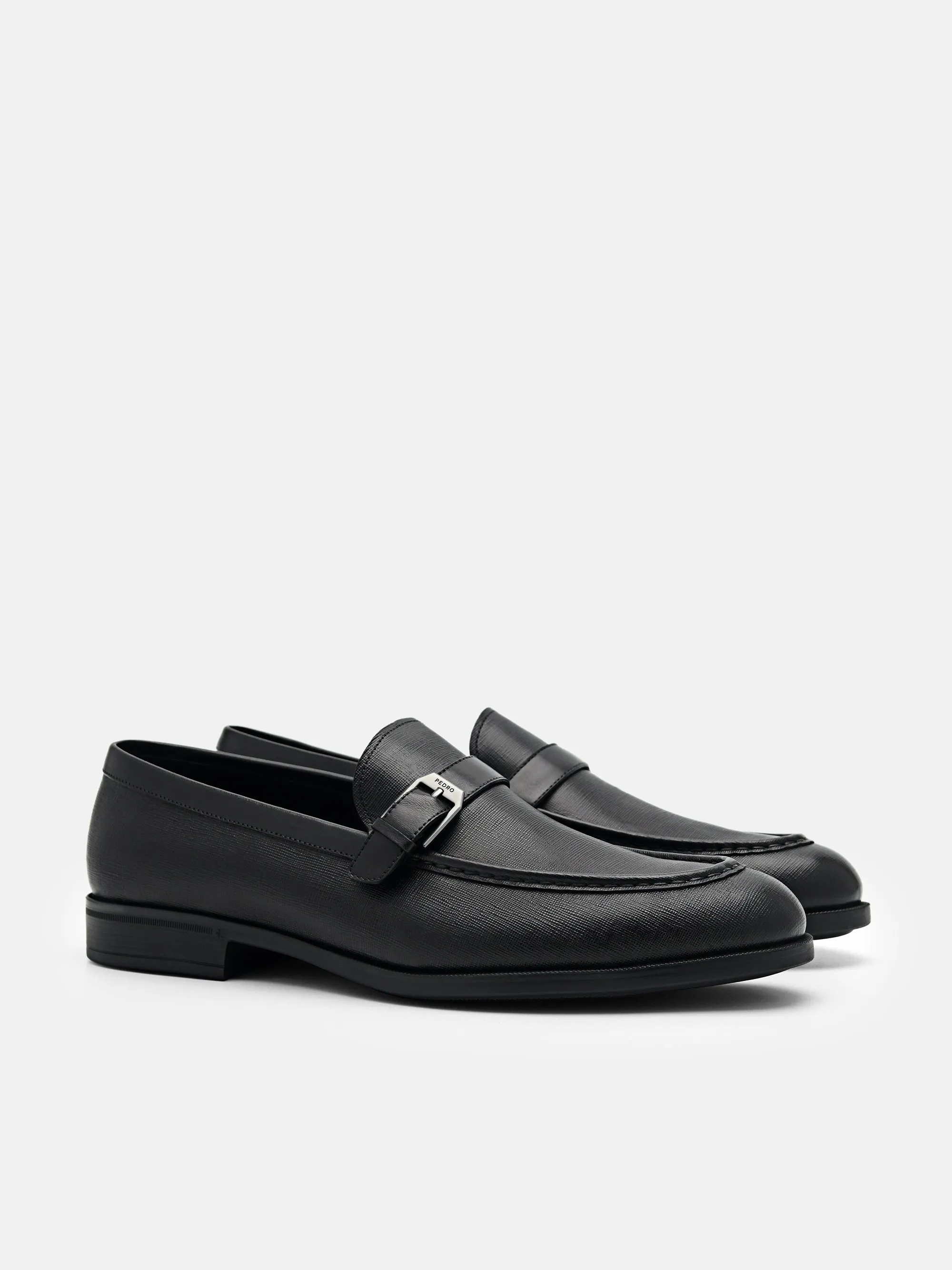 Altitude Lightweight Saffiano Leather Loafers