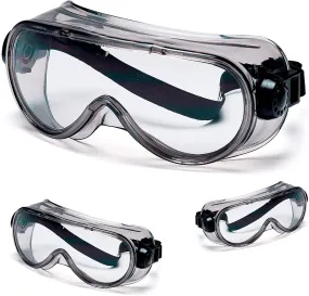 Anti-Fog Safety Glasses. Pack of 12 Goggles with 99% UVA/B/C Eye