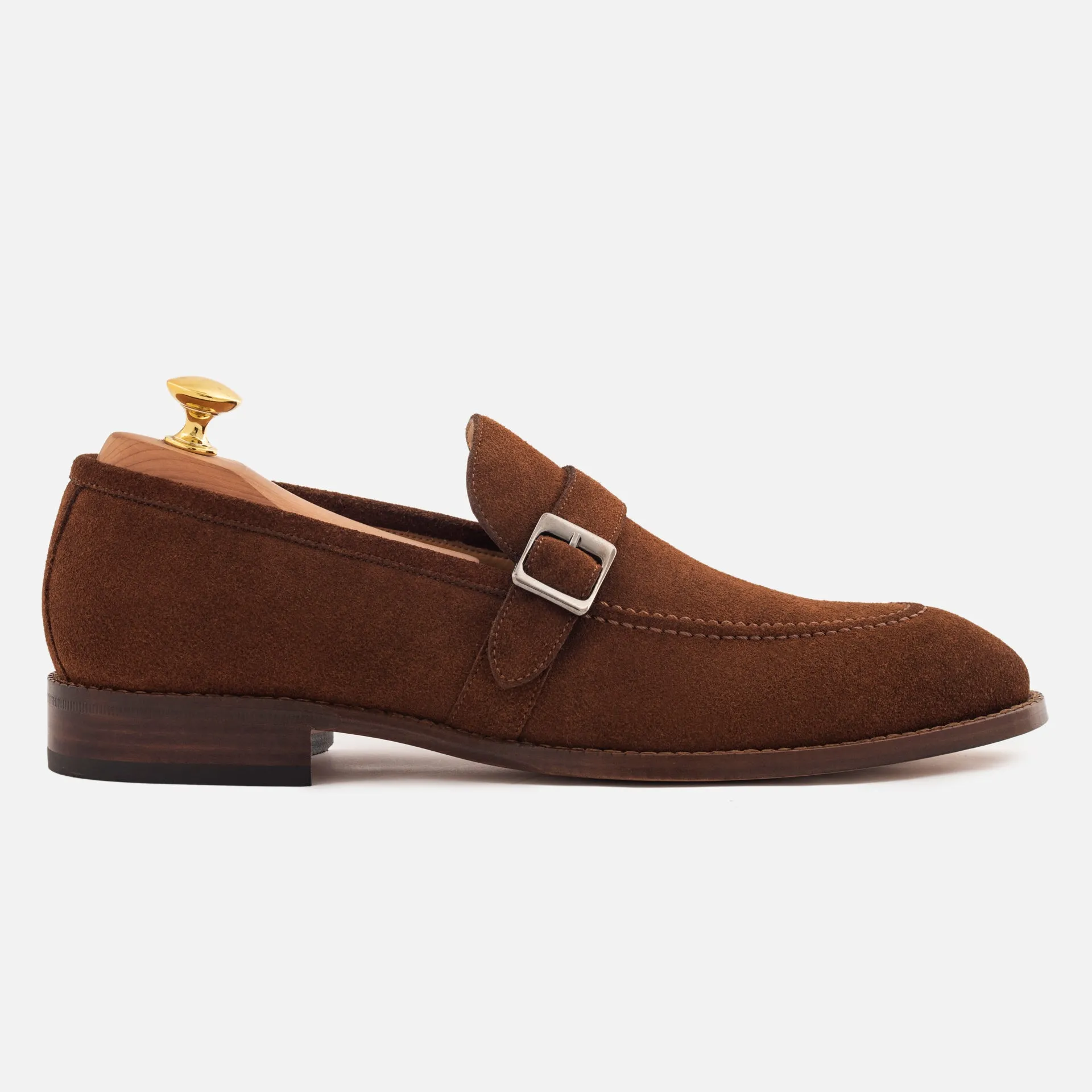 Archie Belted Loafer - Men’s Water-Repellent Suede