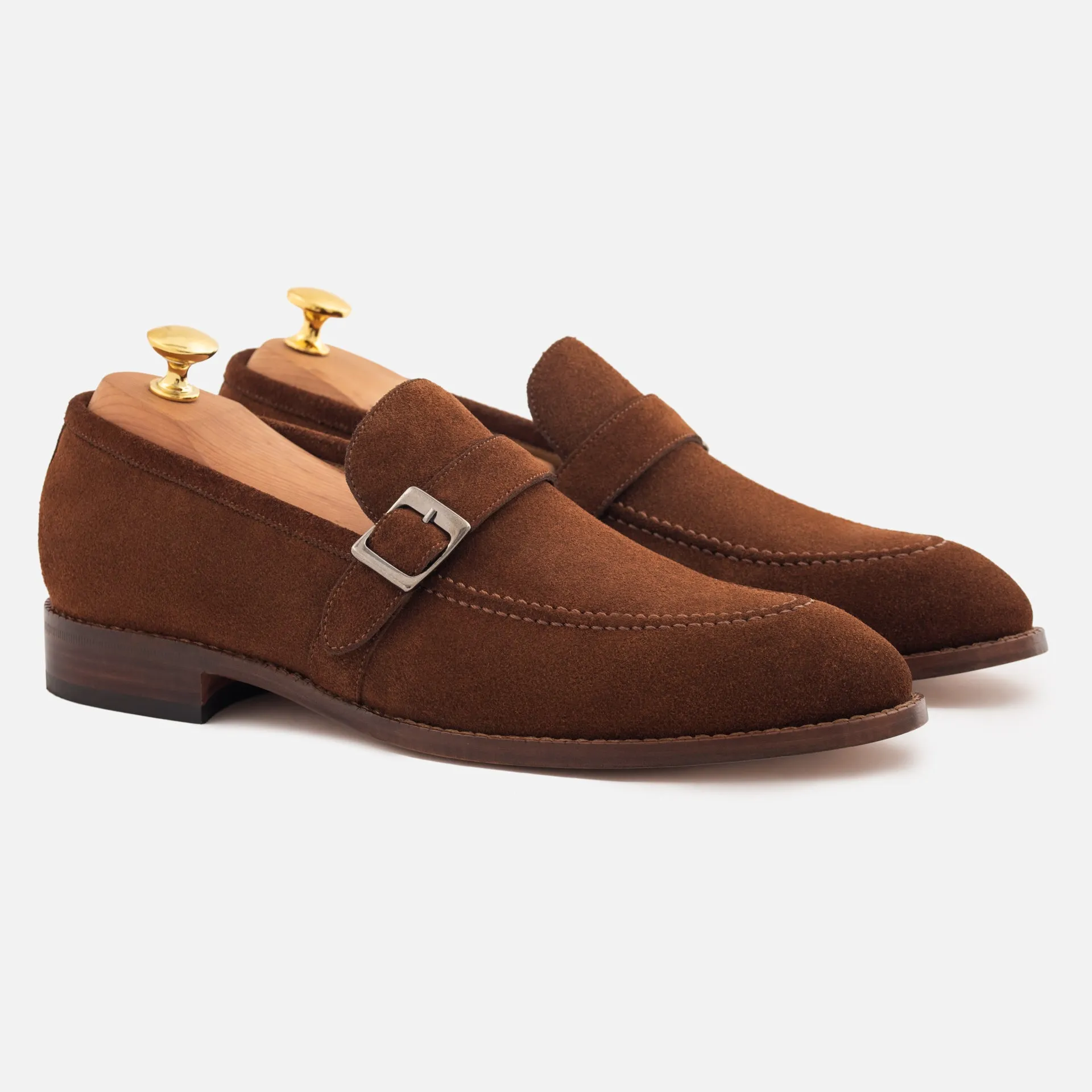Archie Belted Loafer - Men’s Water-Repellent Suede