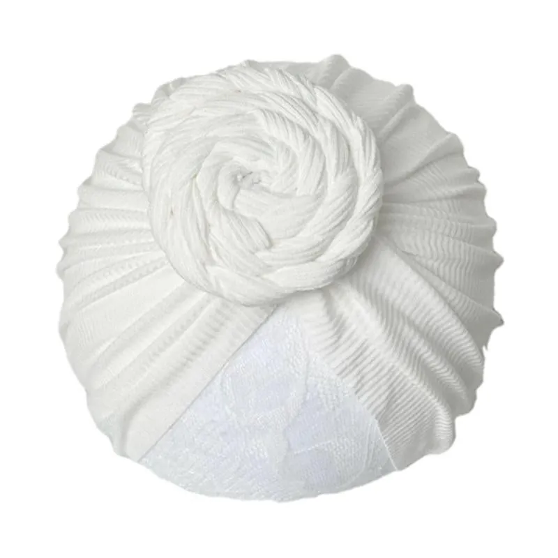 Baby Braid Decor Solid Color Turban Wholesale 9158556