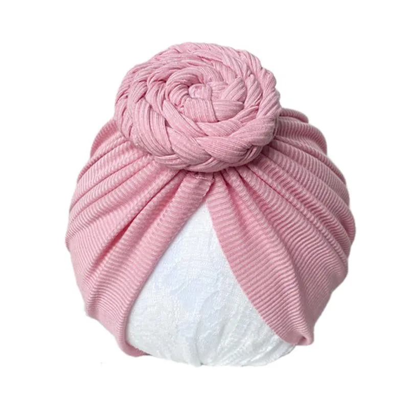 Baby Braid Decor Solid Color Turban Wholesale 9158556