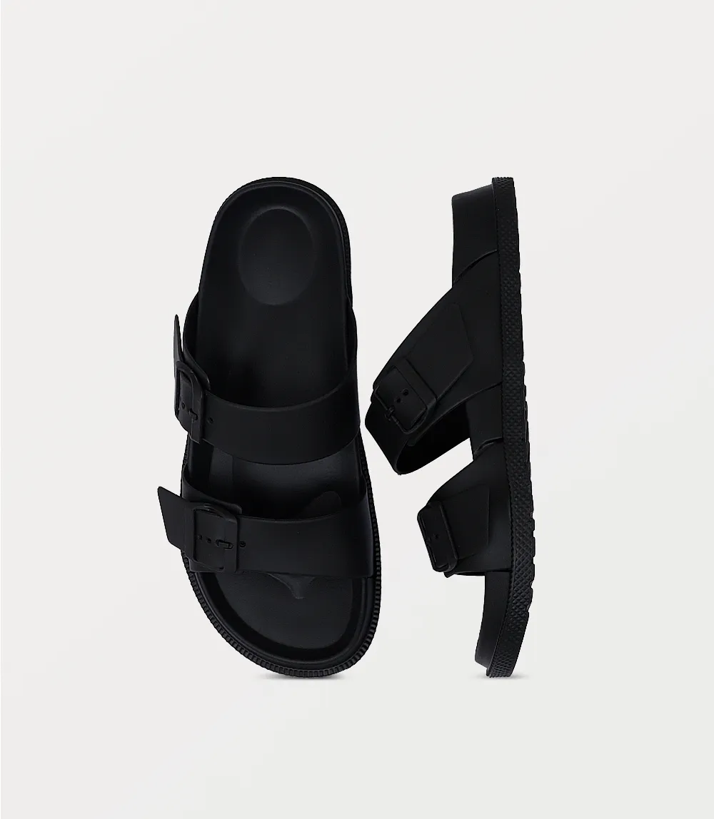 BM6807-BLACK-Men Slipper