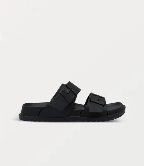 BM6807-BLACK-Men Slipper