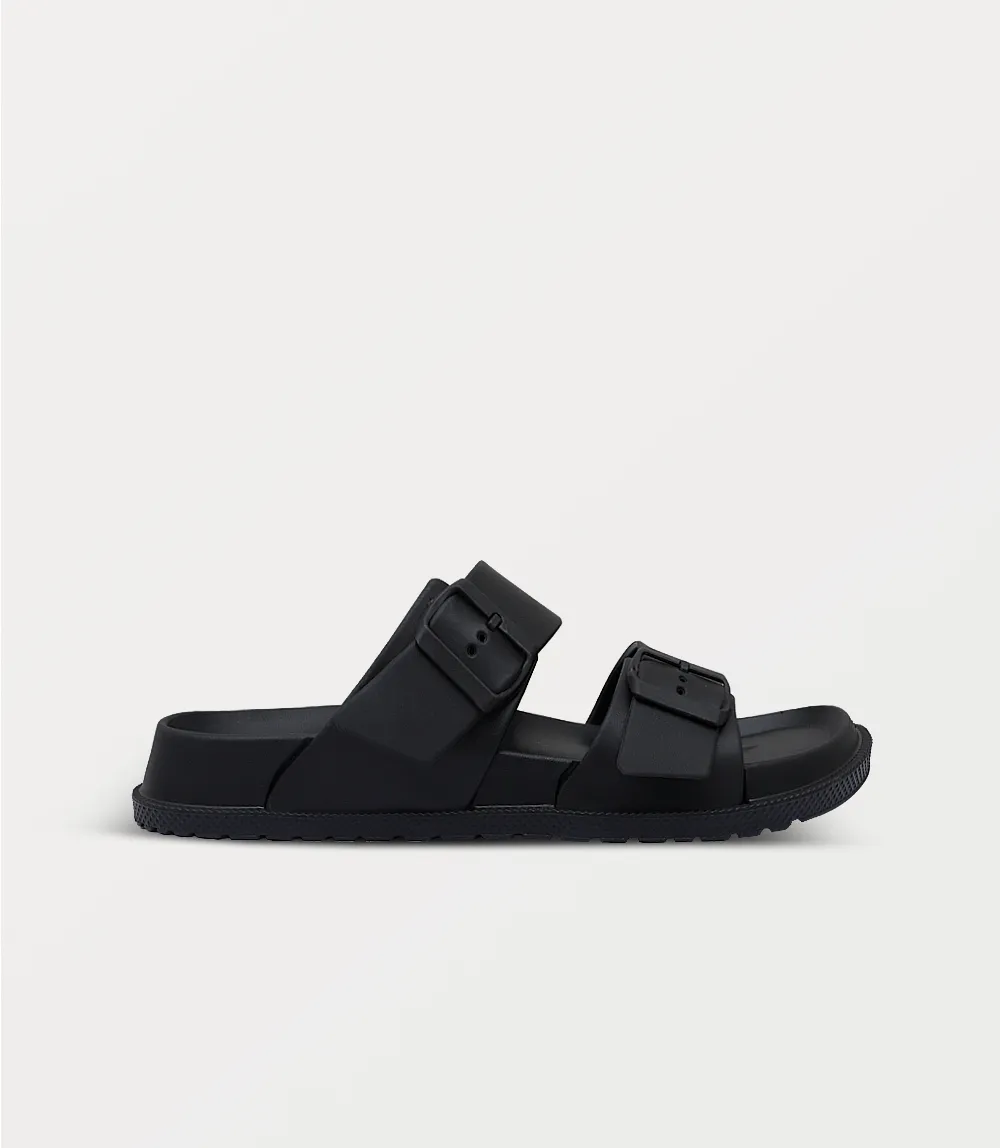 BM6807-BLACK-Men Slipper