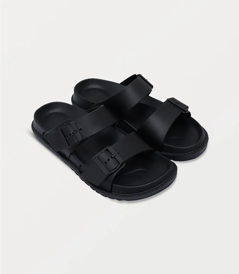 BM6807-BLACK-Men Slipper