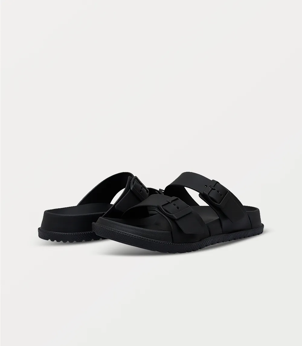 BM6807-BLACK-Men Slipper