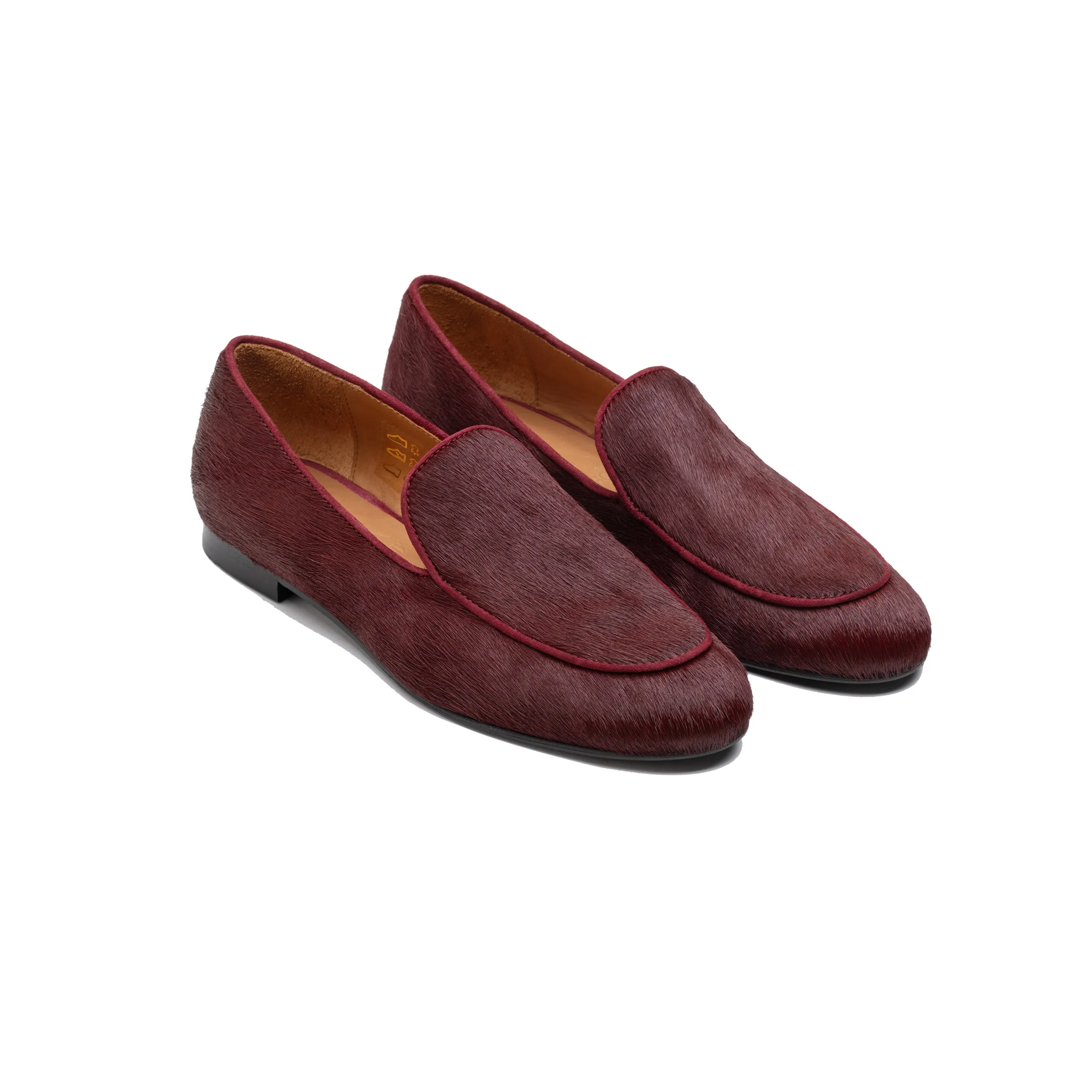 Bordeaux Calf Hair Loafer