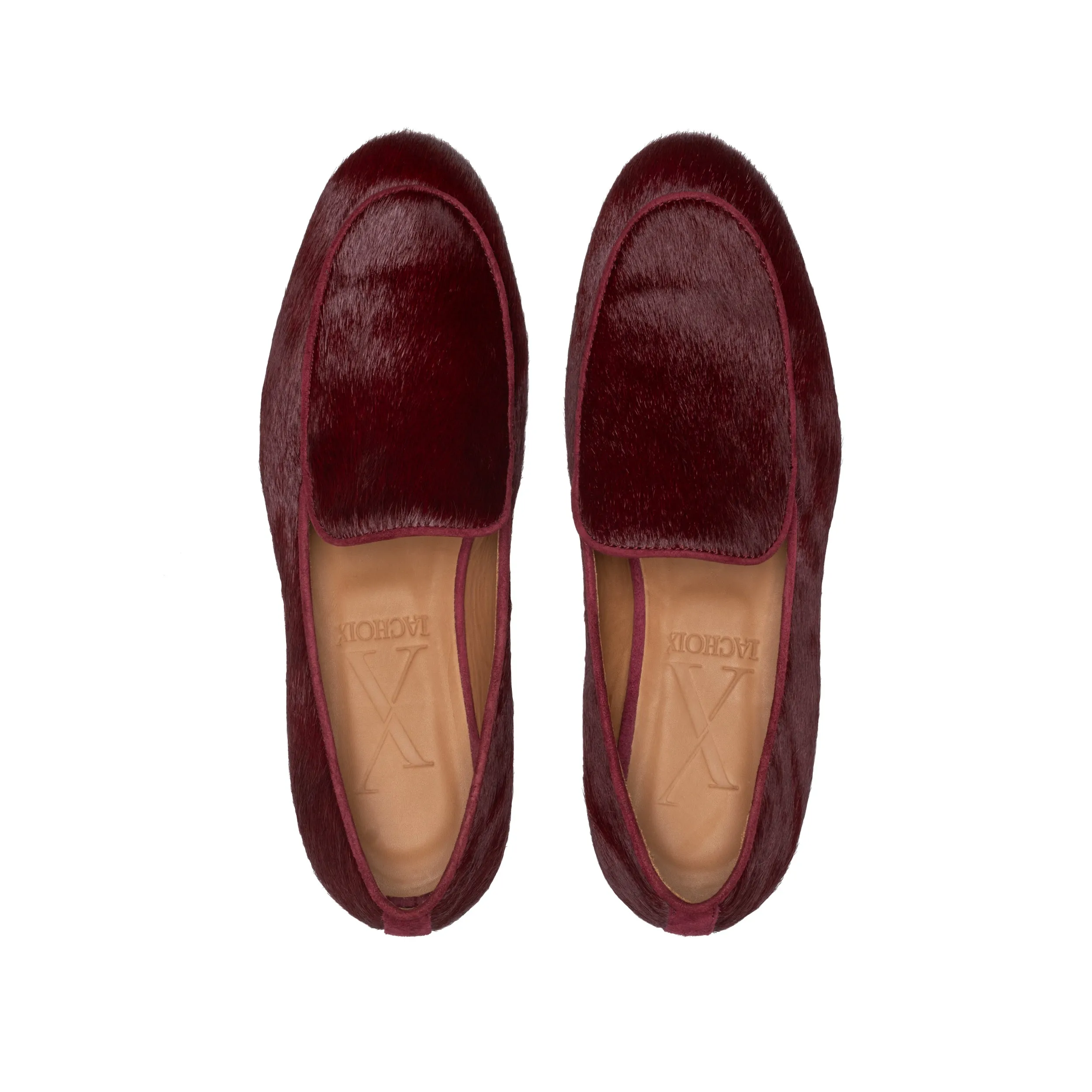 Bordeaux Calf Hair Loafer