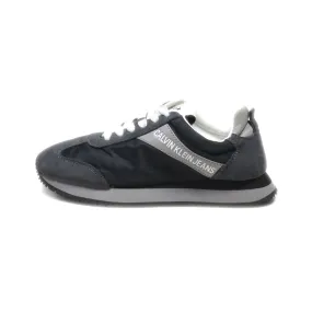 Calvin Klein Athletic Sneakers Fabric Black Colour For Kids