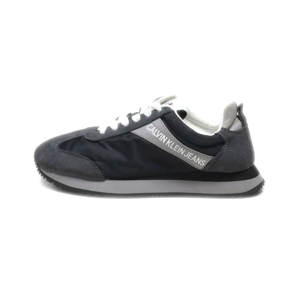 Calvin Klein Athletic Sneakers Fabric Black Colour For Kids