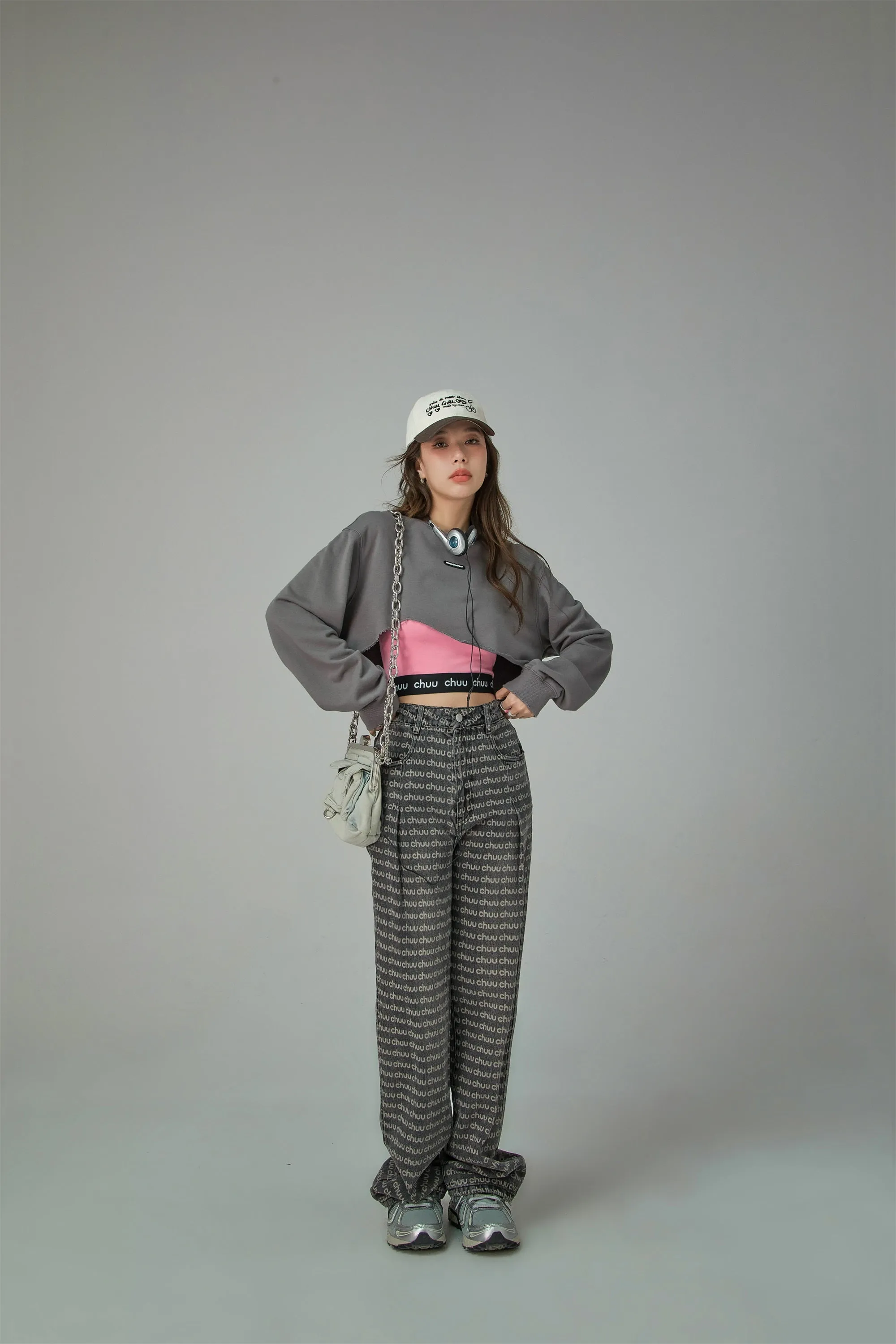 Chuu Girl Two Toned Cap Hat