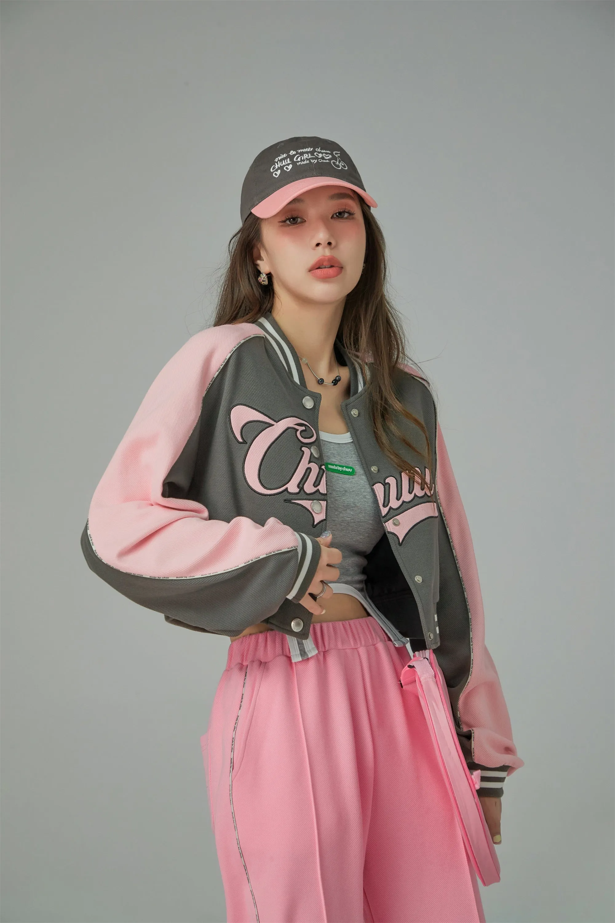 Chuu Girl Two Toned Cap Hat