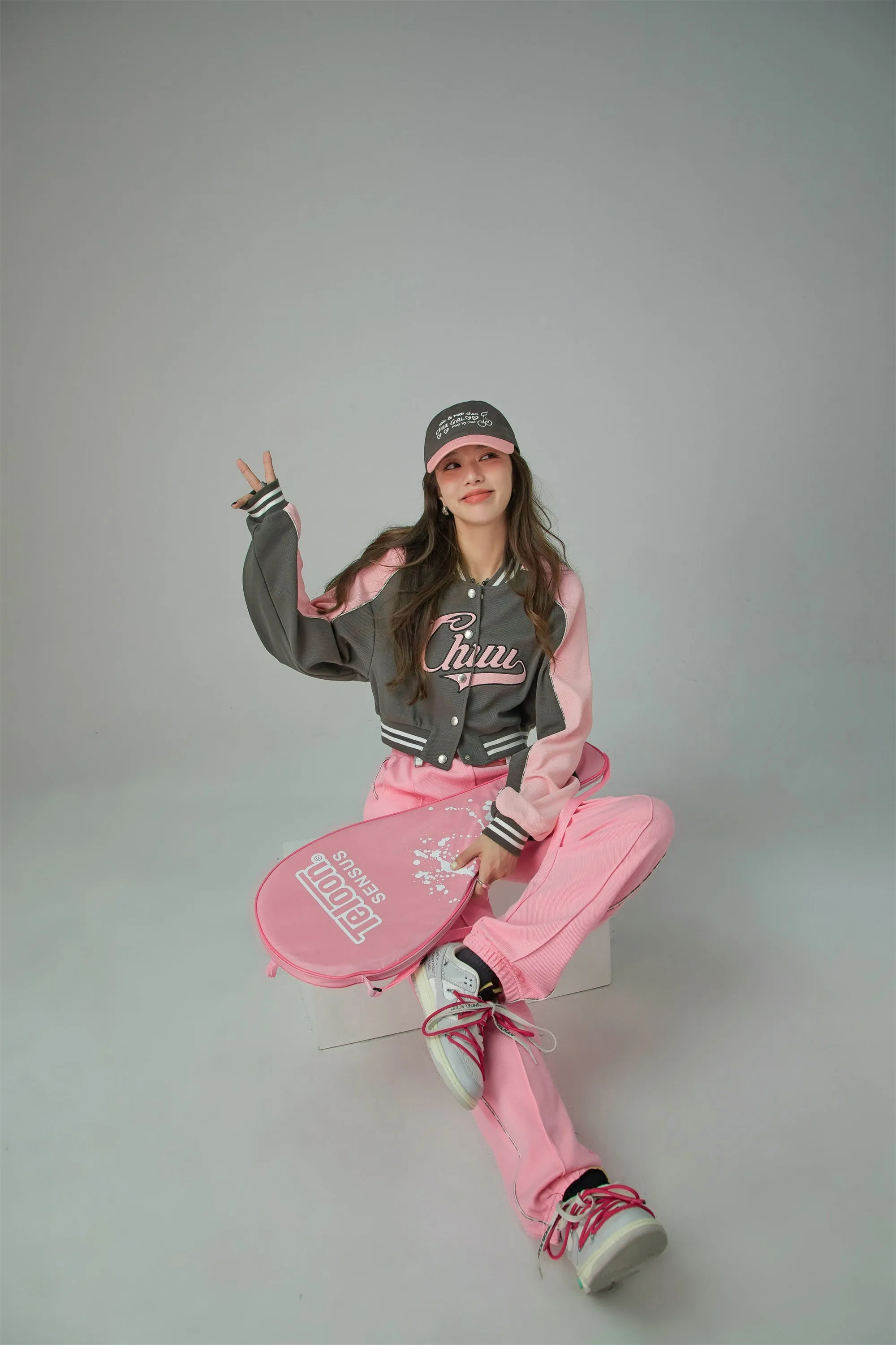 Chuu Girl Two Toned Cap Hat