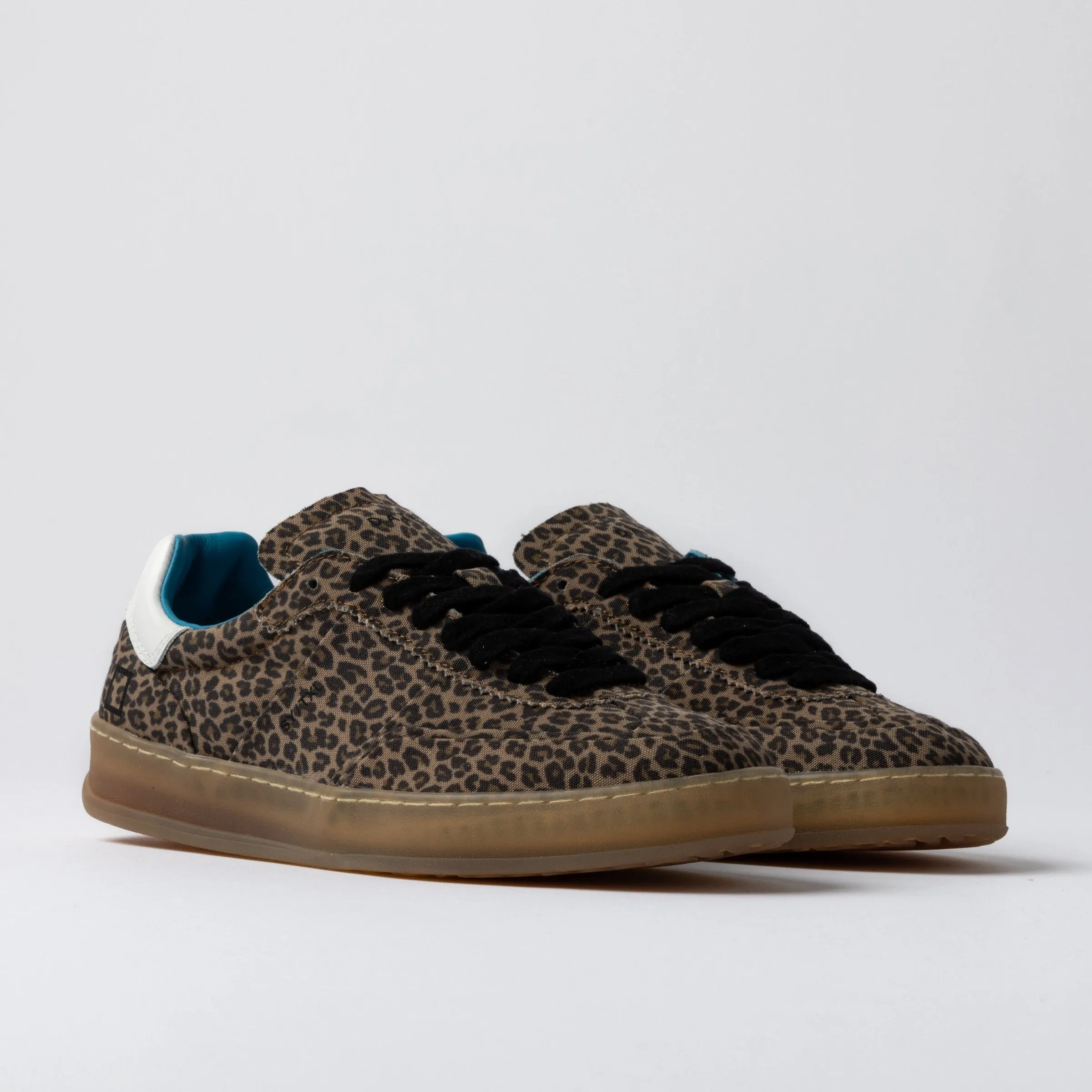 D.A.T.E Sporty Leopard sneaker