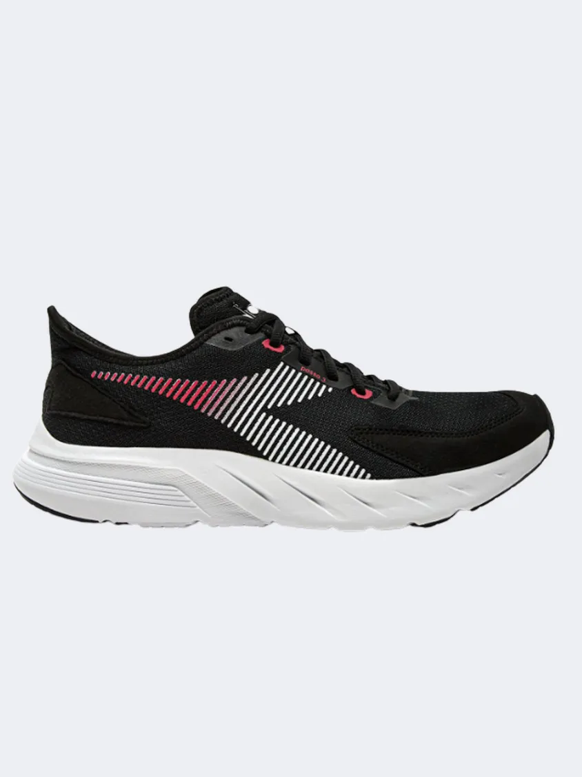 Diadora Passo 3  Men Running Shoes Black/White