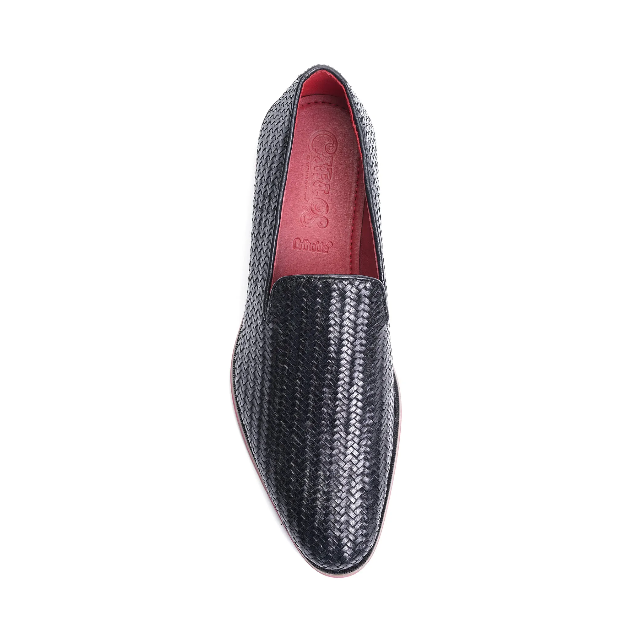Gibson Weave Loafer // Black
