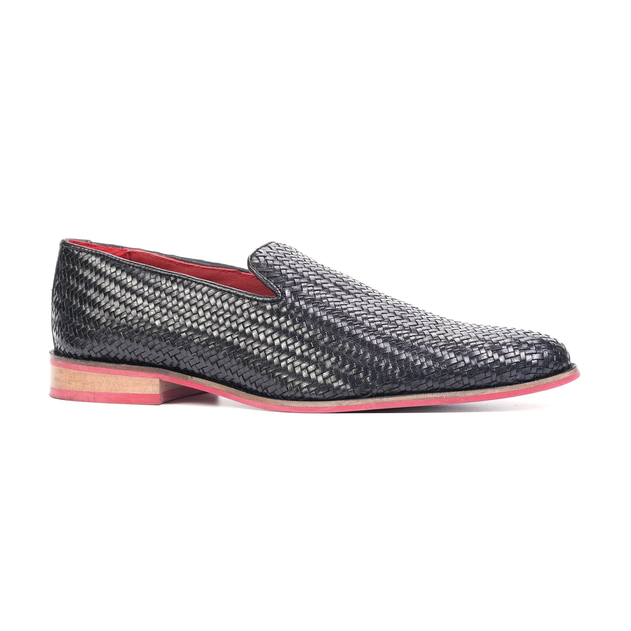 Gibson Weave Loafer // Black