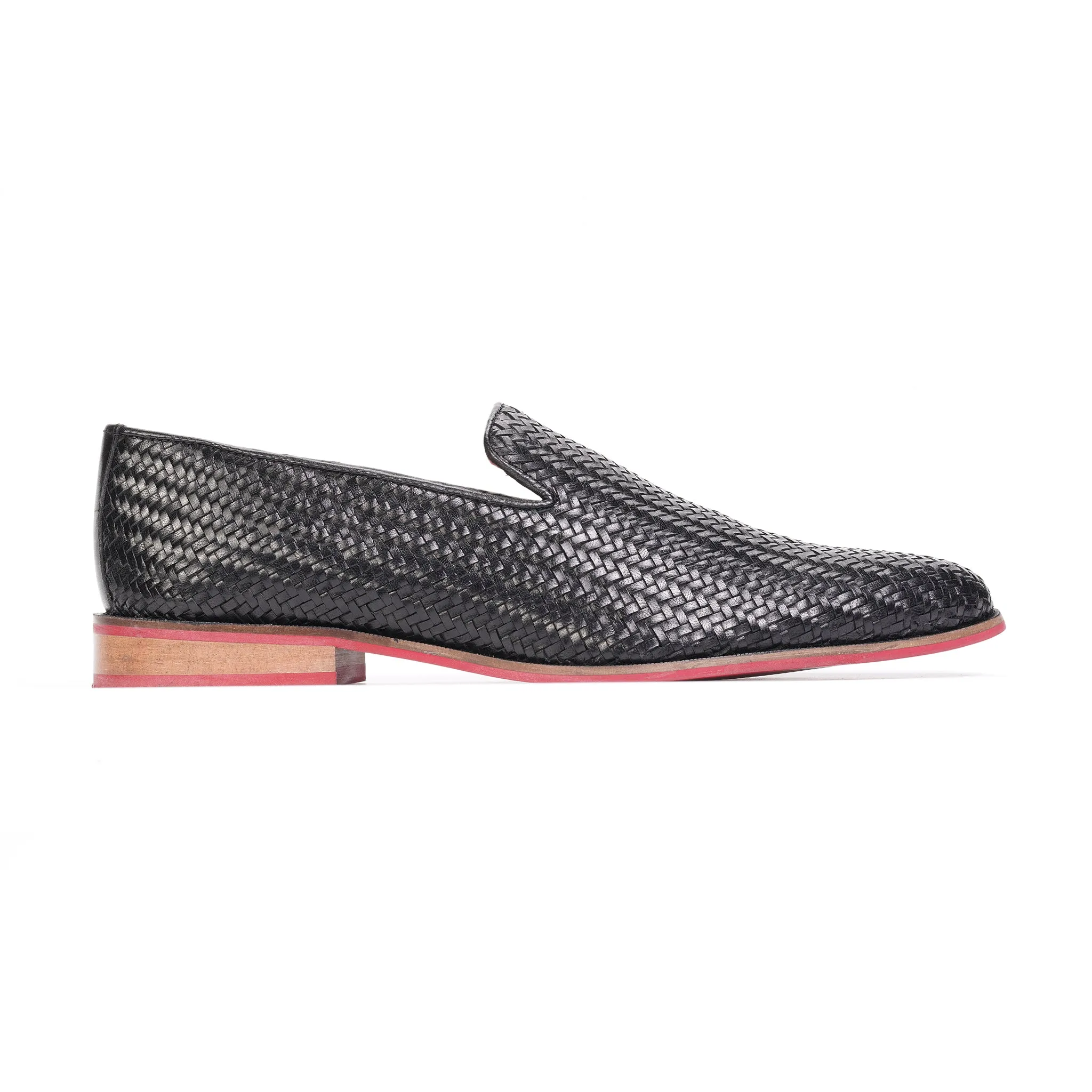 Gibson Weave Loafer // Black