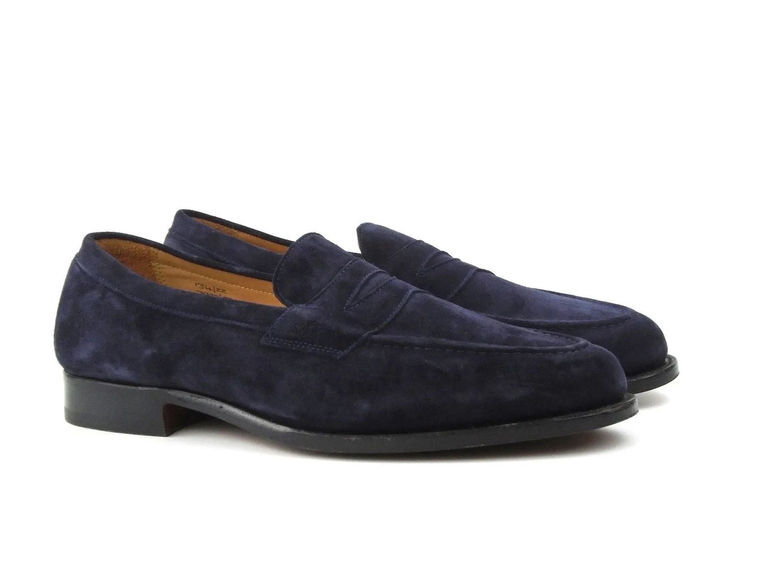Havard Step-in Loafer - Navy Blue Castorino Suede