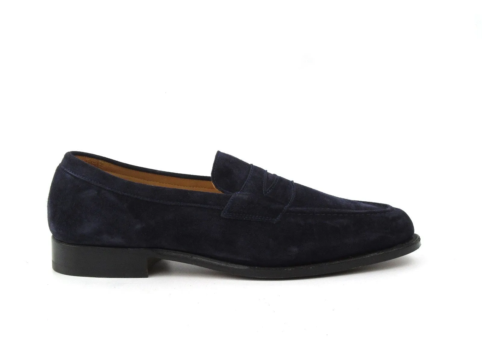 Havard Step-in Loafer - Navy Blue Castorino Suede
