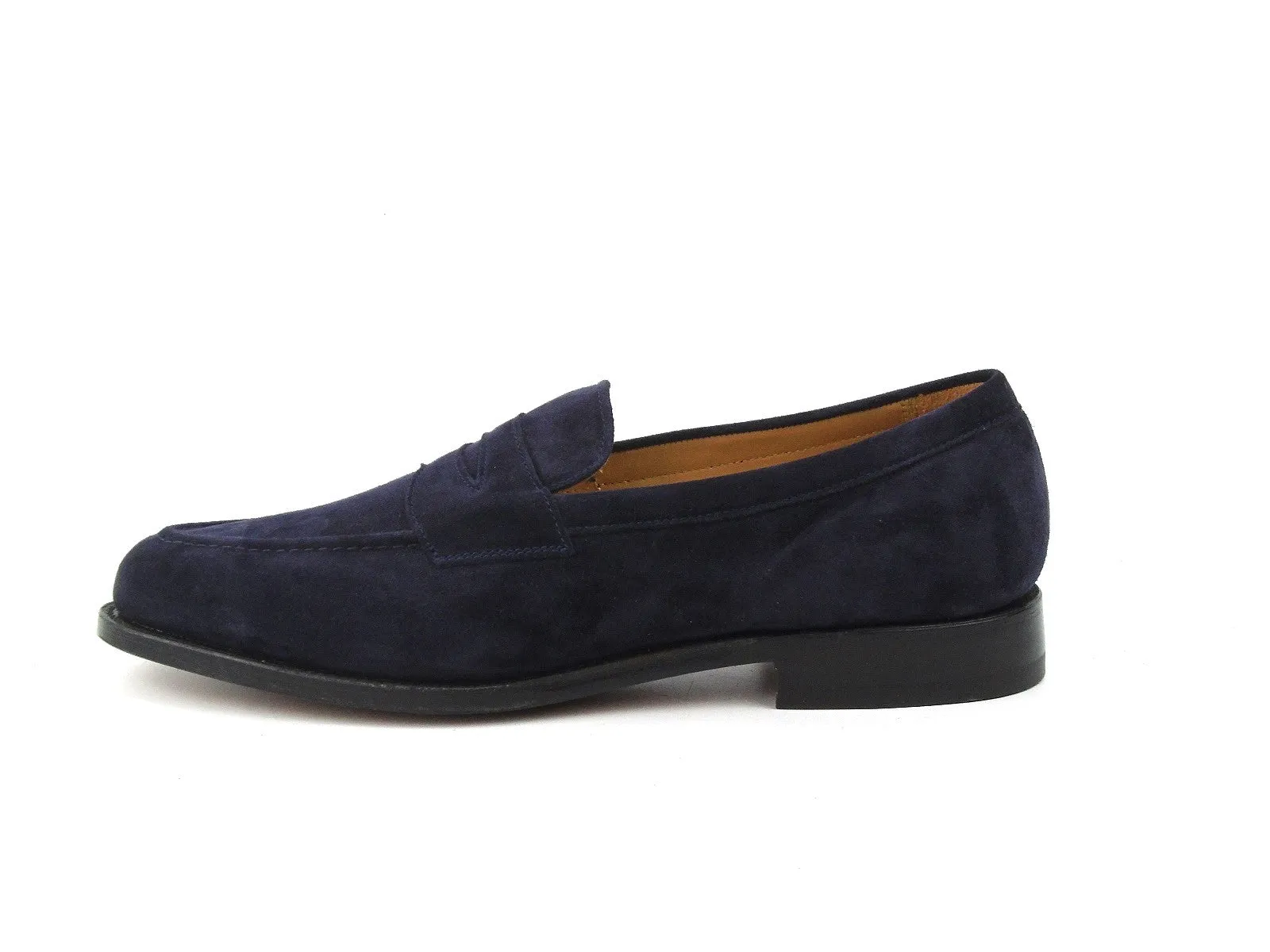 Havard Step-in Loafer - Navy Blue Castorino Suede