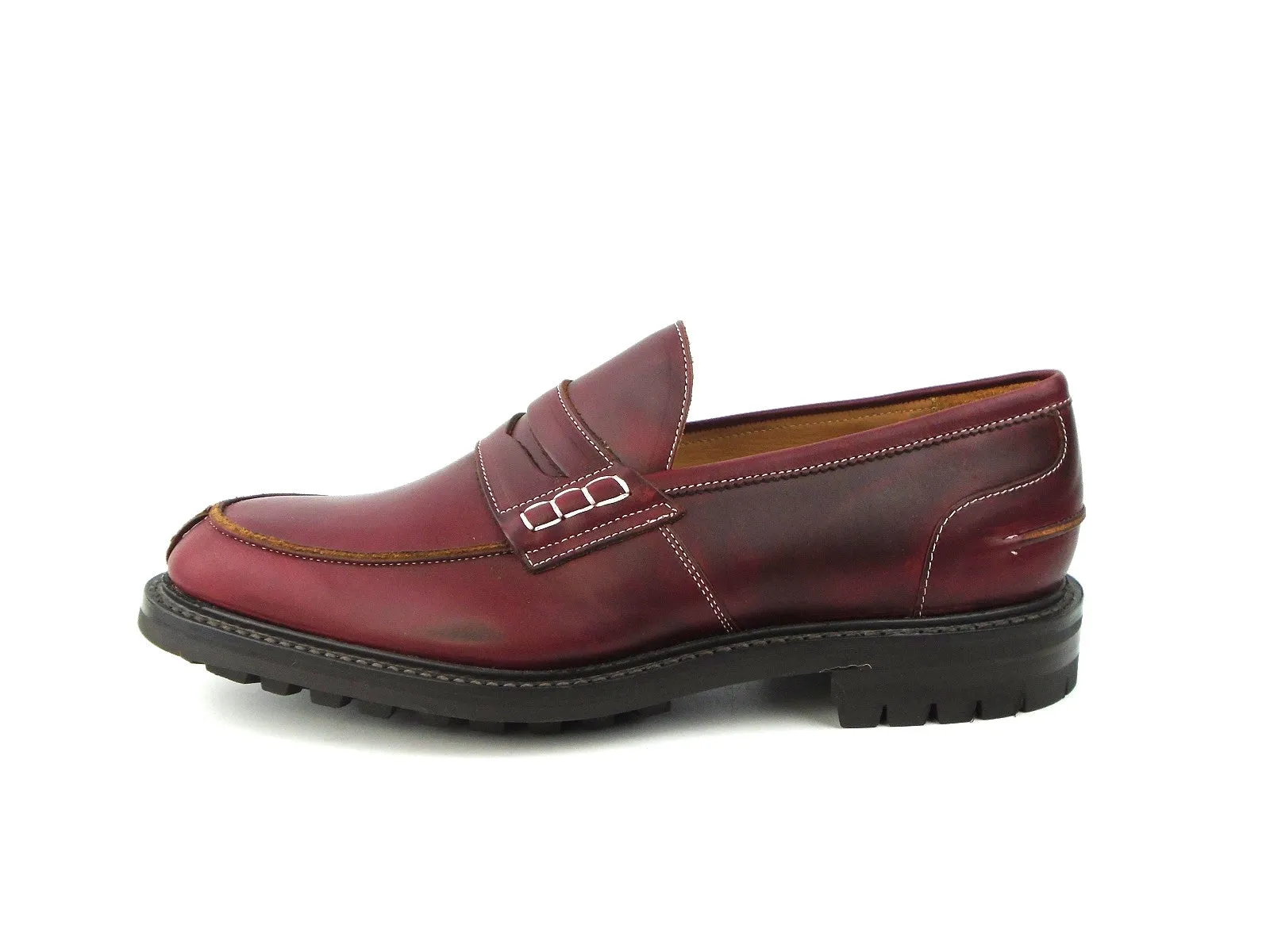 James Penny Loafer -Burgundy Cutter