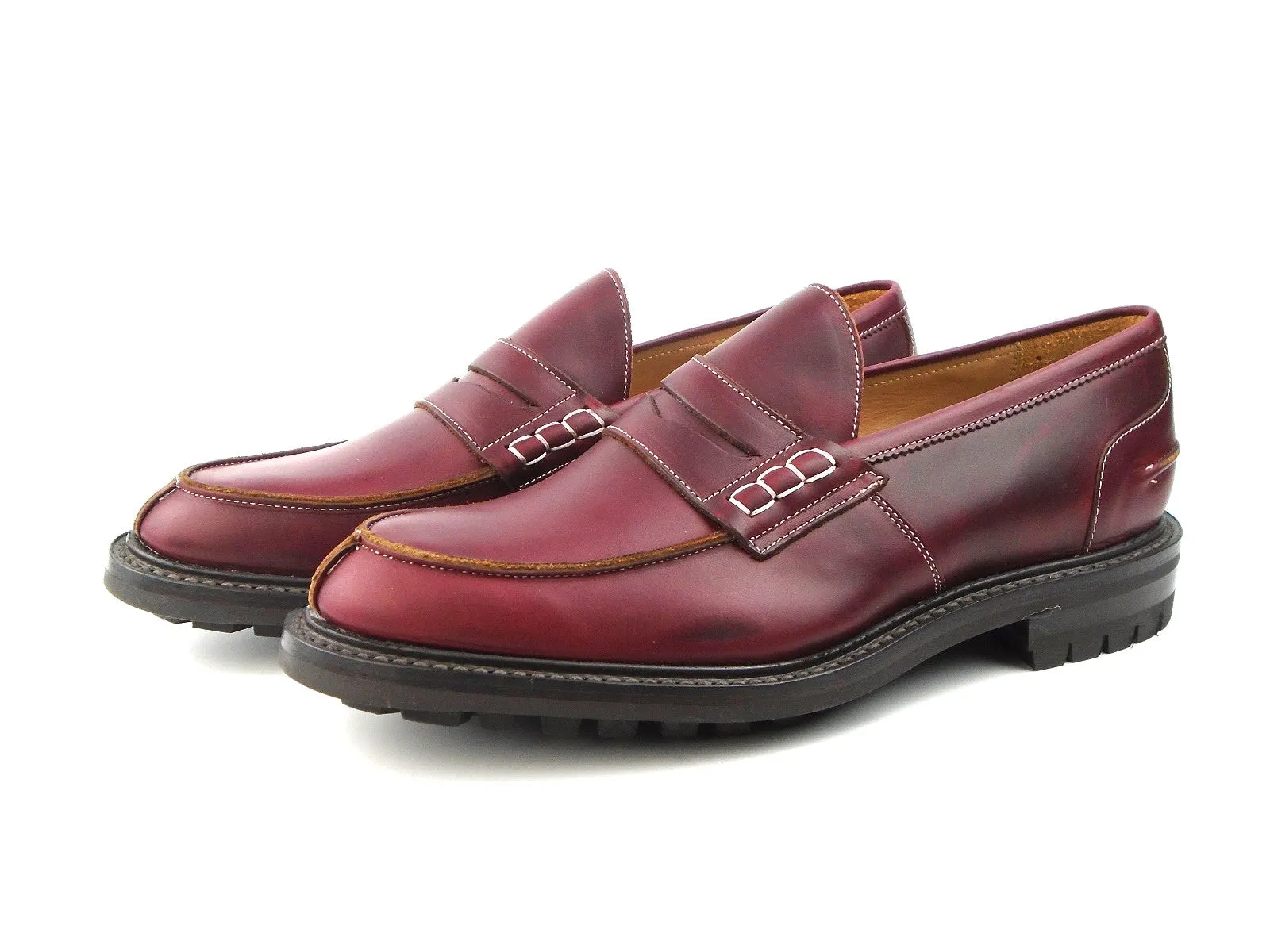 James Penny Loafer -Burgundy Cutter