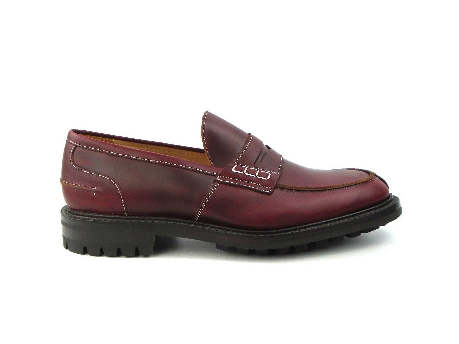 James Penny Loafer -Burgundy Cutter