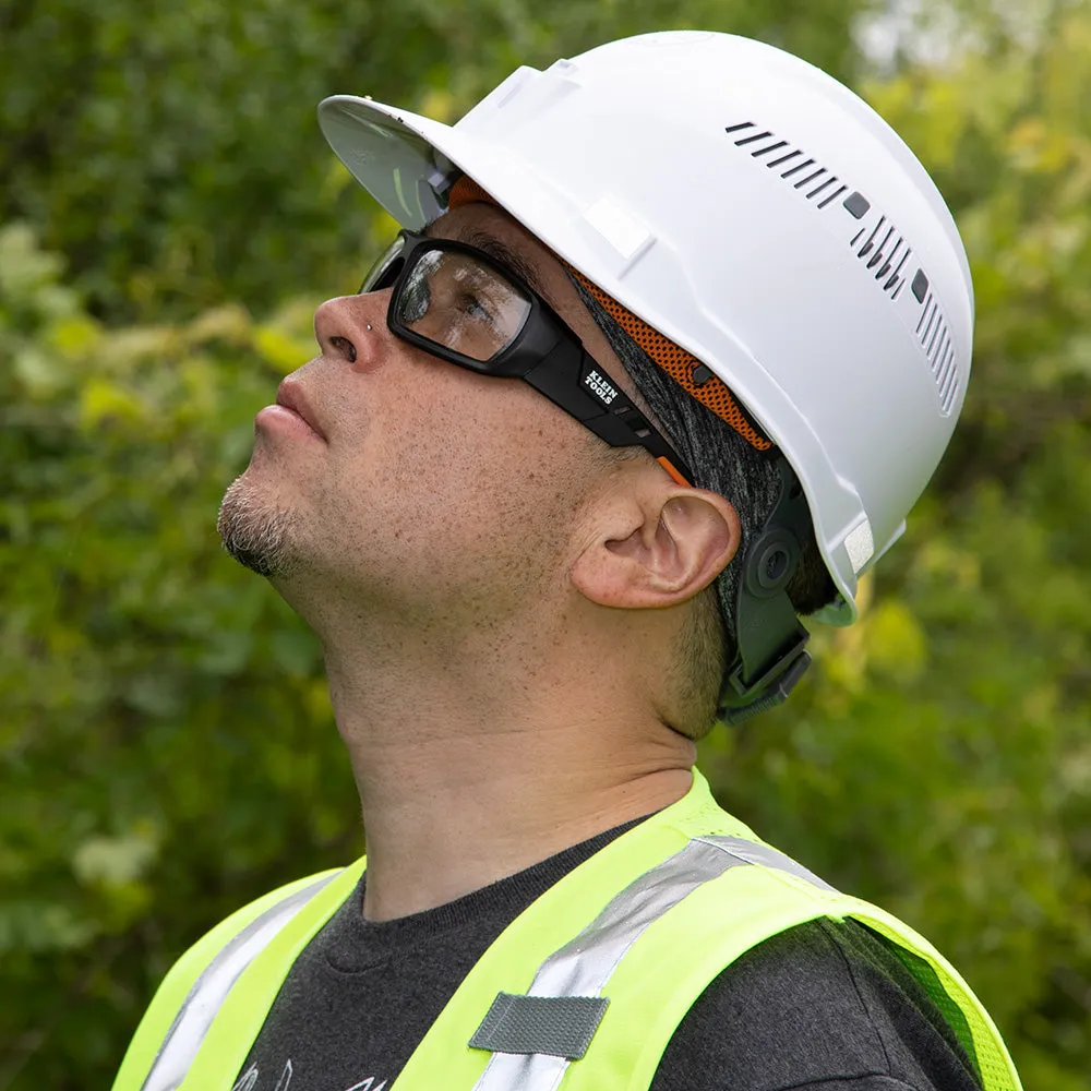 Klein 60163 Professional Safety Glasses, Full Frame, Clear Lens