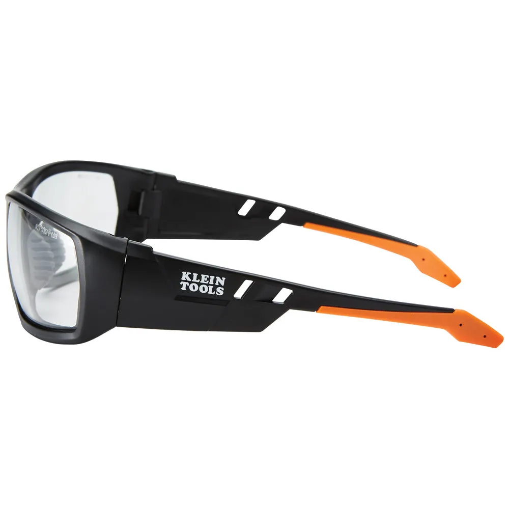 Klein 60163 Professional Safety Glasses, Full Frame, Clear Lens