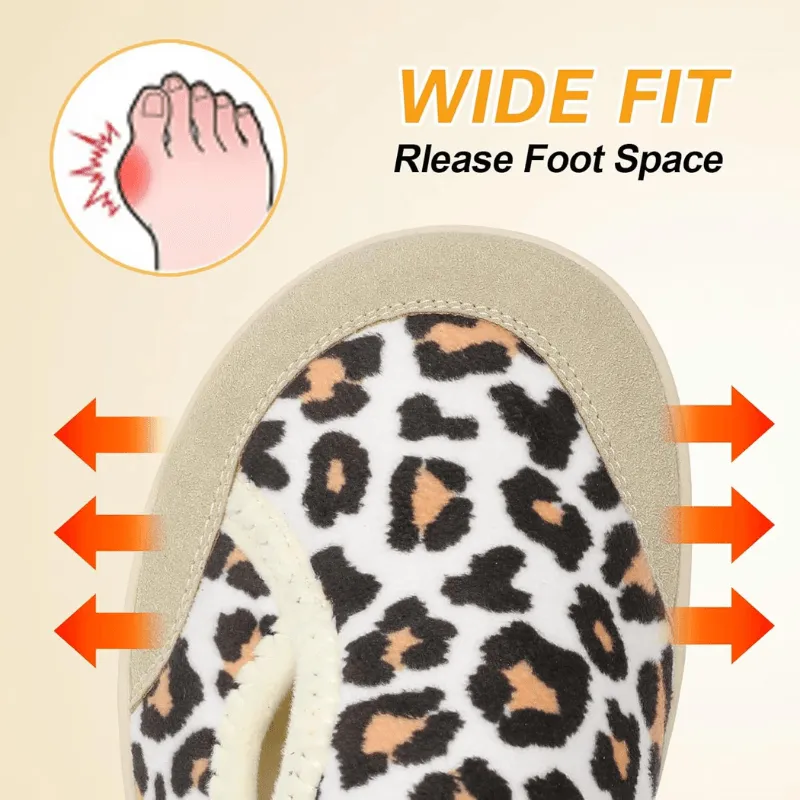 Leopard Print Diabetic Shoes – Stylish Comfort with Custom Fit