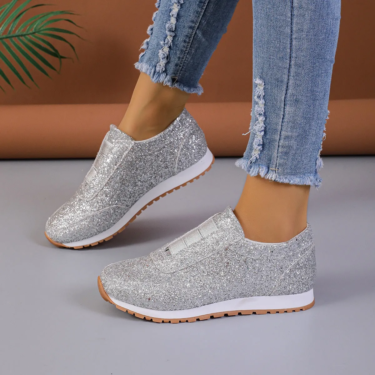 Luna Sparkly Flats