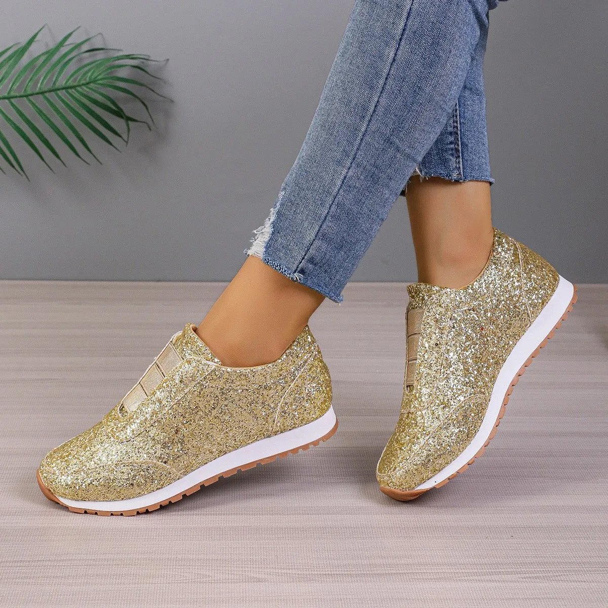 Luna Sparkly Flats