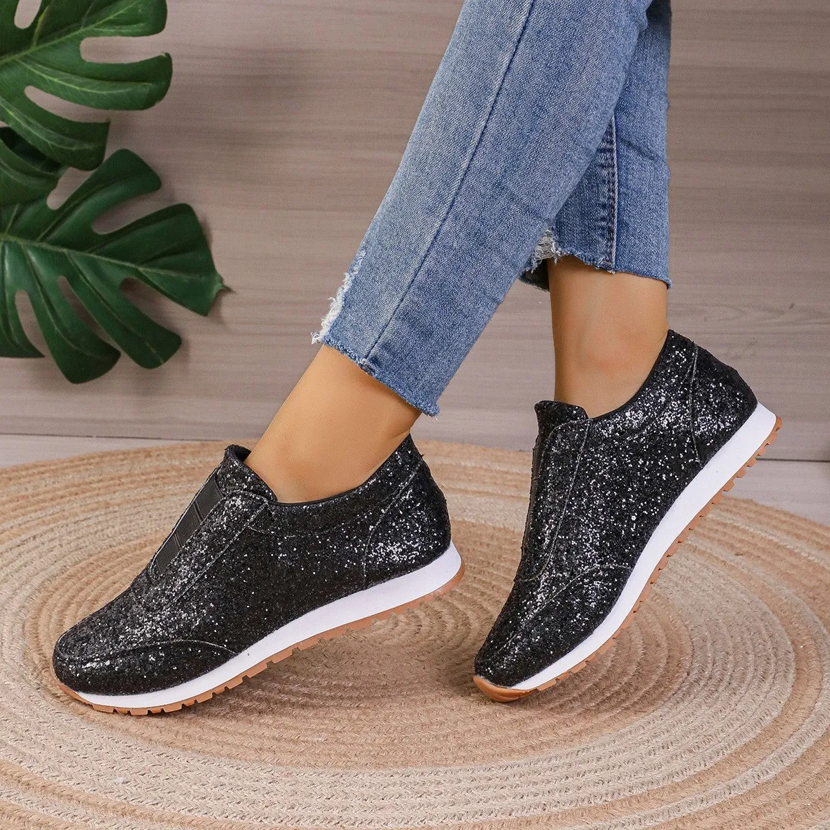 Luna Sparkly Flats