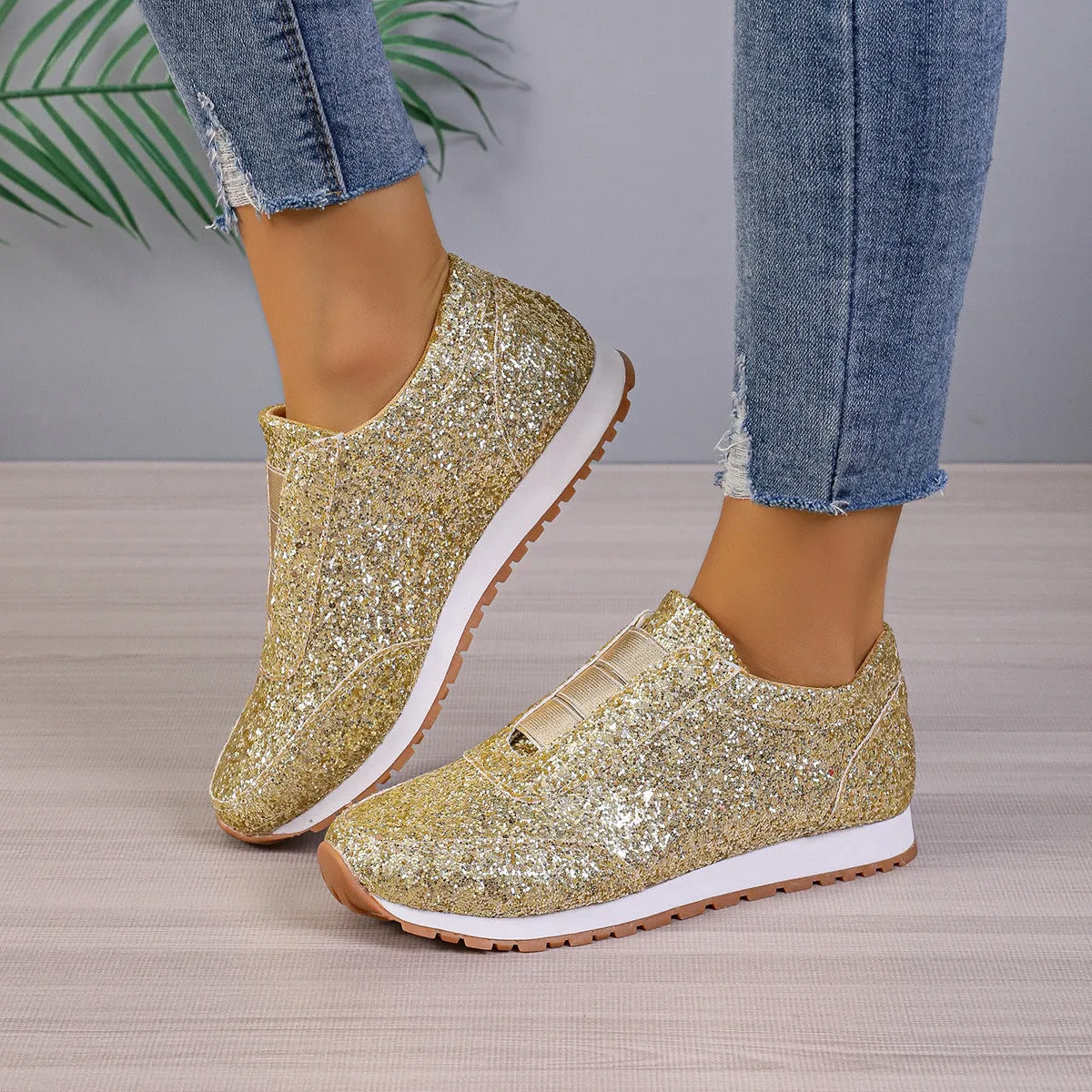 Luna Sparkly Flats