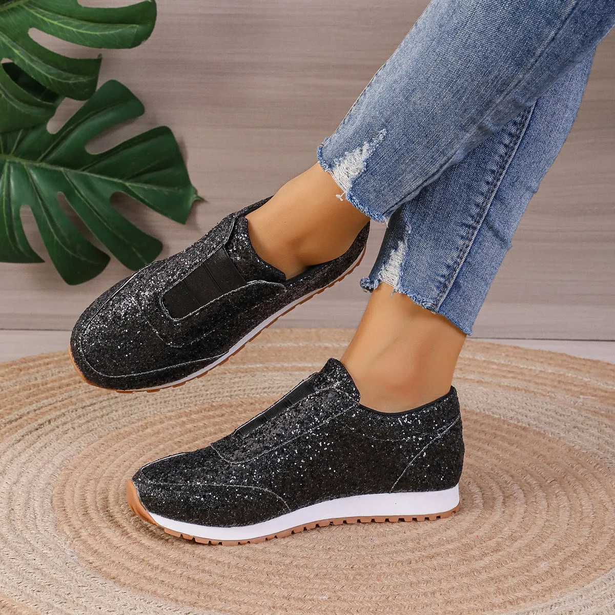 Luna Sparkly Flats