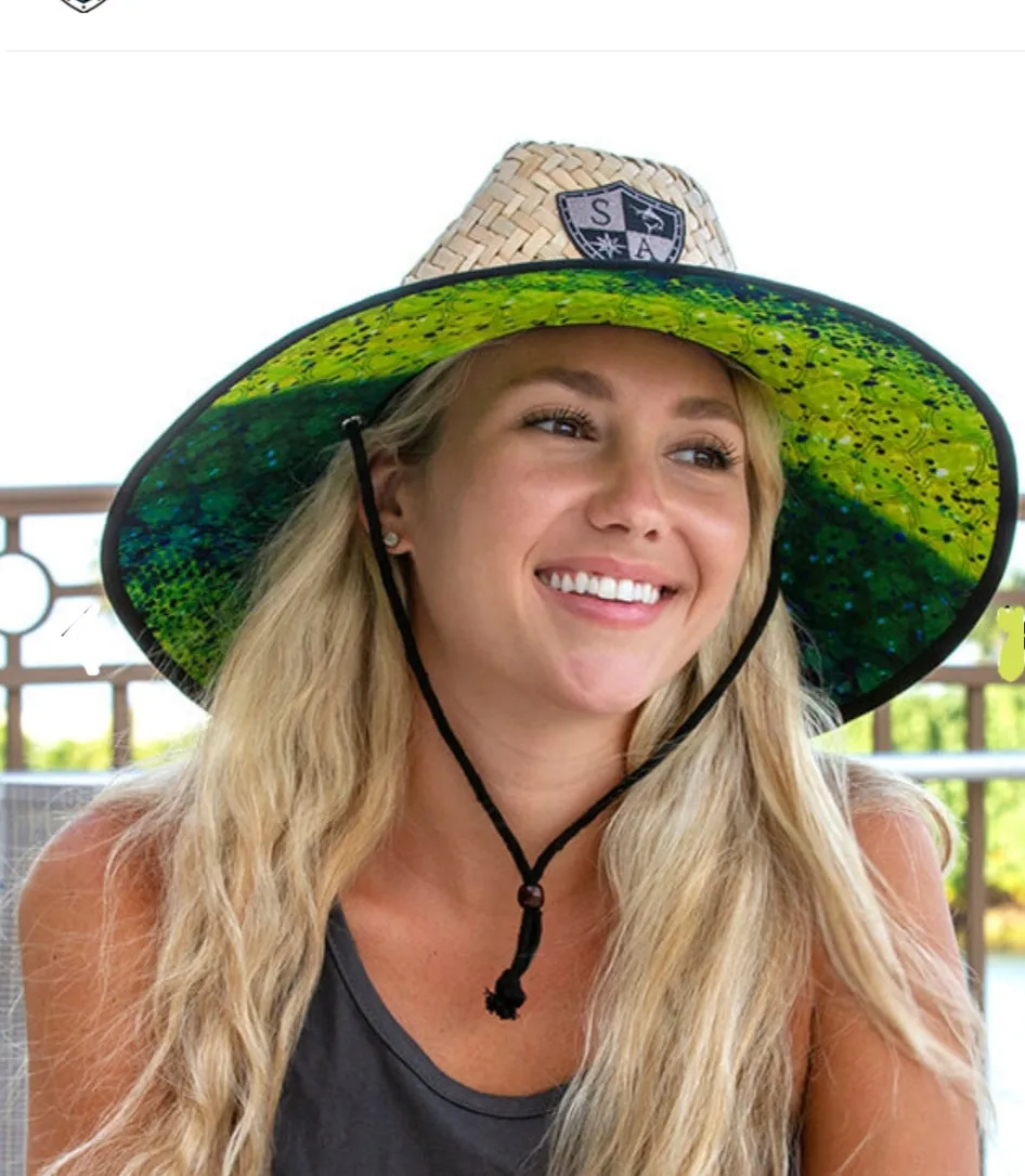 Mahi Under Brim Straw Hat