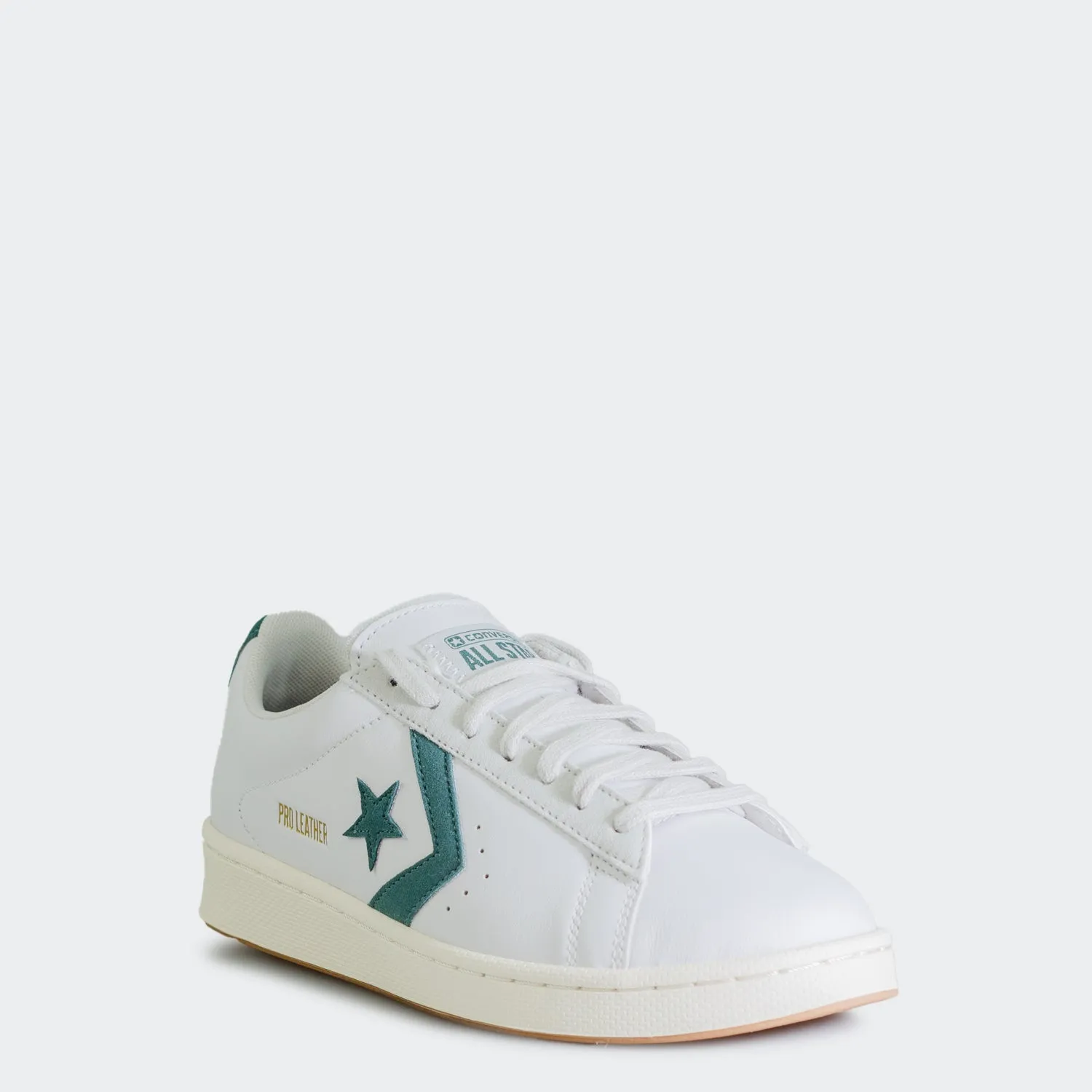 Men's Converse Pro Leather Sneakers "White Green"