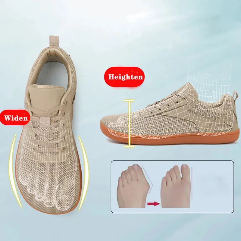 Men's Minimalist Wide Barefoot Shoes for Gym & Leisure