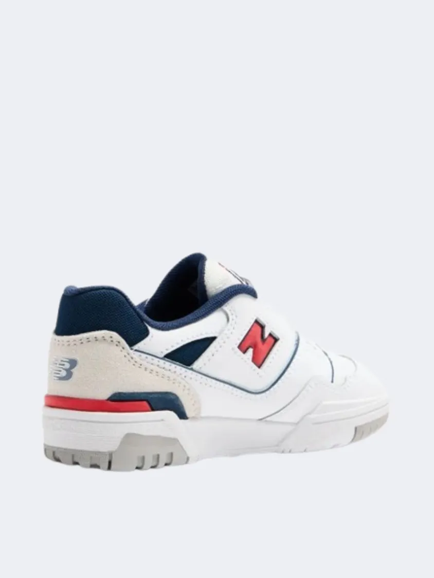 New Balance 550 Ps-Boys Lifestyle Shoes White/Blue/Red