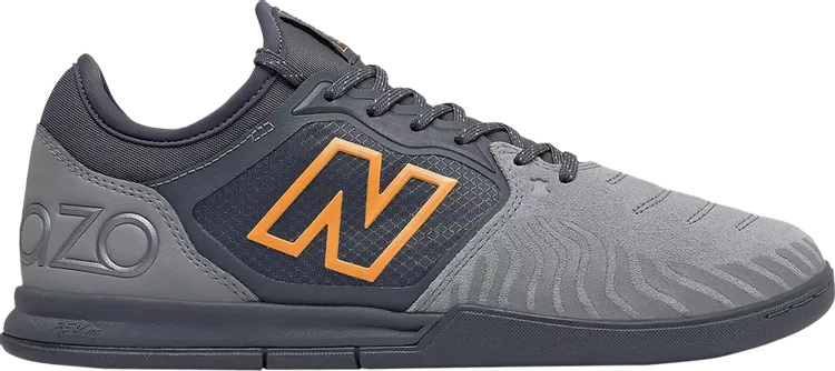 New Balance Audazo V5  Pro Suede IN 'Steel Thunder' sneakers, gray