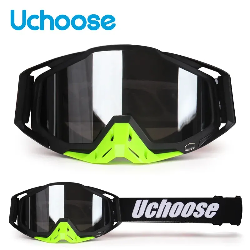 New Protective Glasses Motorcycle Outdoor Sports Windproof Dustproof Eye Glasses Ski Snowboard Goggles Motocross Riot Control 1